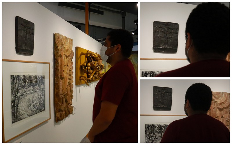 João Turin tem a obra Homem-Pinheiro em exposição do Sesc 24 de Maio, em São Paulo