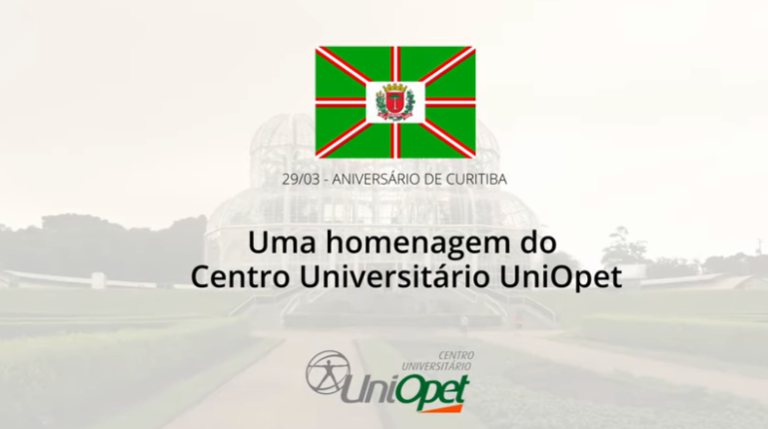 UniOpet homenageia os 329 anos de Curitiba