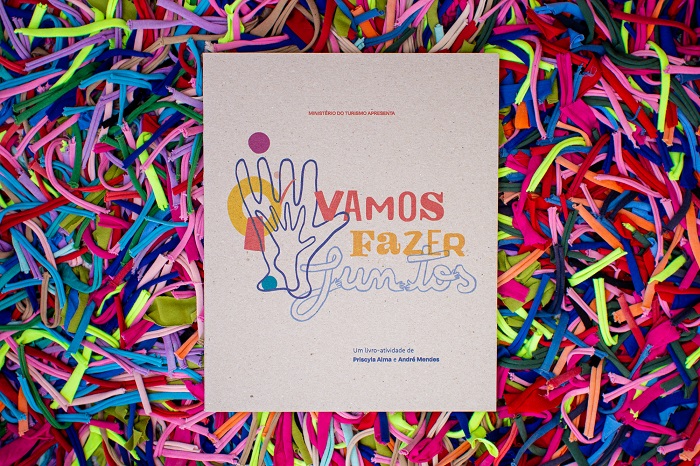 Livro de André Mendes e Pryscila Alma propõe práticas artísticas para serem realizadas coletivamente