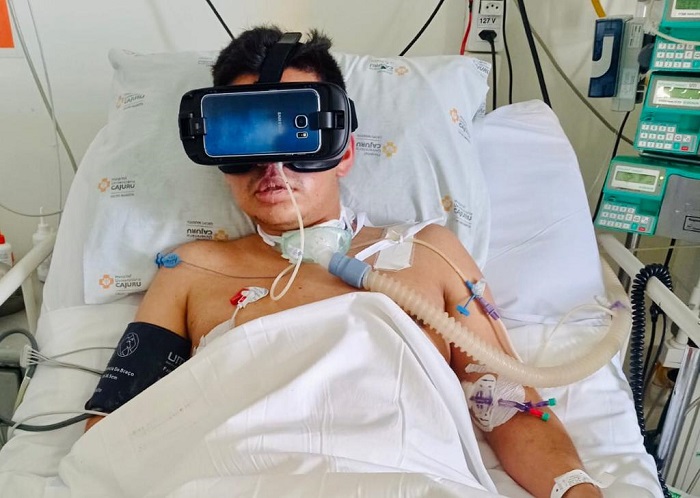 Óculos de realidade virtual tornam-se aliados na reabilitação de pacientes em hospital SUS de Curitiba