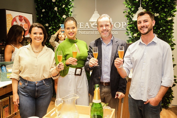 Tea Shop inaugura segunda loja em Curitiba e oferece mais de 130 tipos de chás