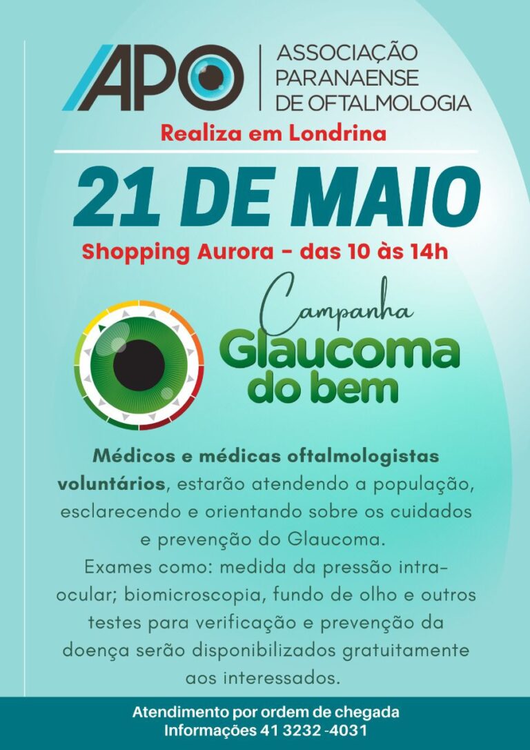 Aurora Shopping recebe ação de prevenção ao glaucoma