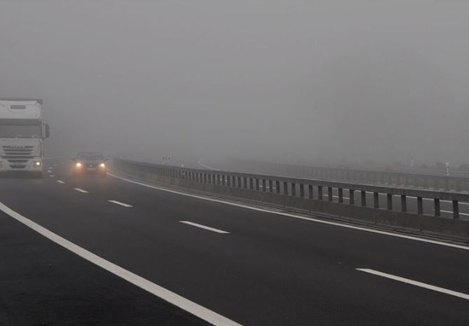 Chuva e neblina podem comprometer a segurança no trânsito