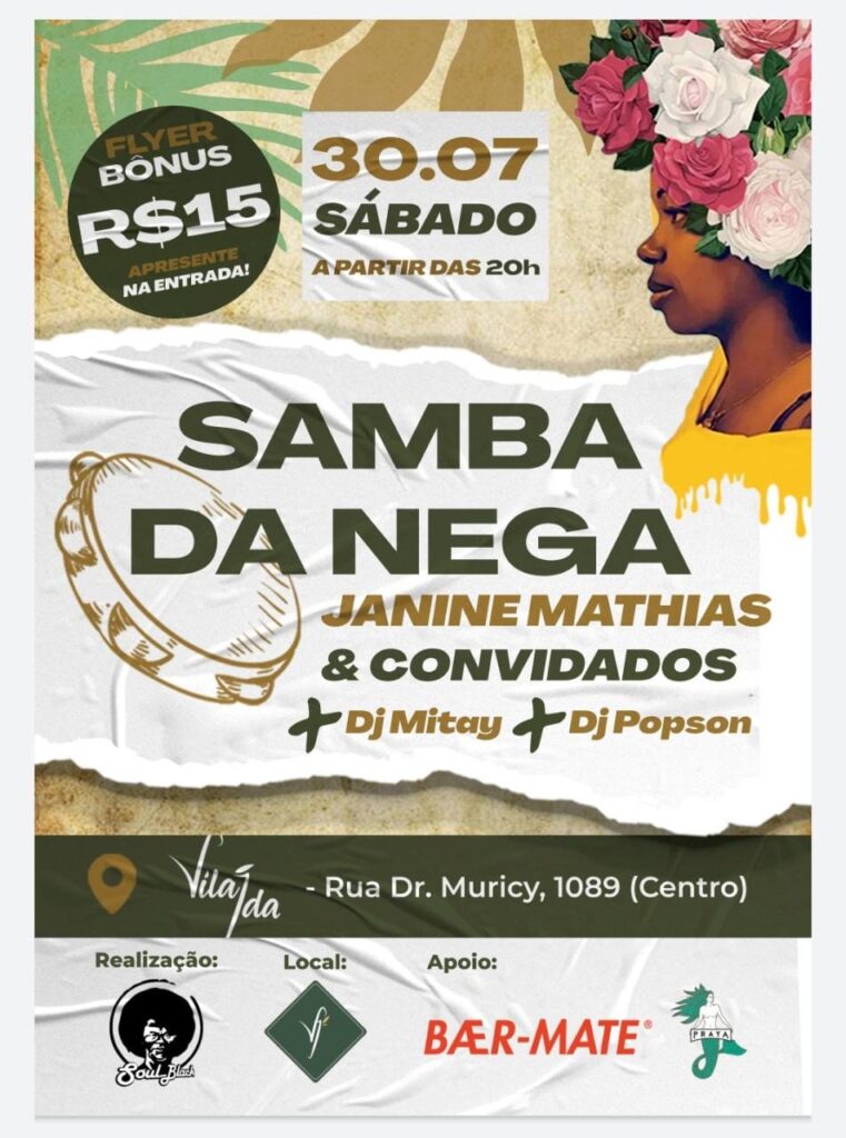 A Curitiba do samba enaltece as Mulheres Negras 