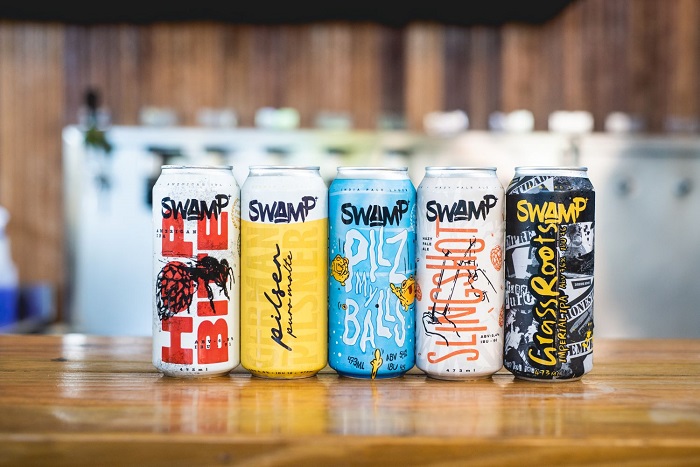 Cervejaria Swamp renova design das latinhas e resgata personalidade forte da marca