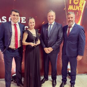 Empresa venceu o Prêmio Top of Mind na categoria Construtora de Imóveis na região Norte; premiação ocorreu na noite de quinta-feira (25/08), em Florianópolis