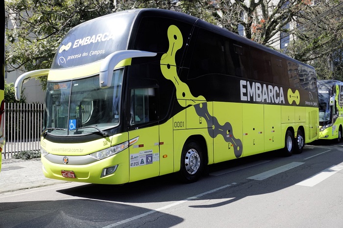 Princesa dos Campos amplia parceria com startup na gestão de nove ônibus

