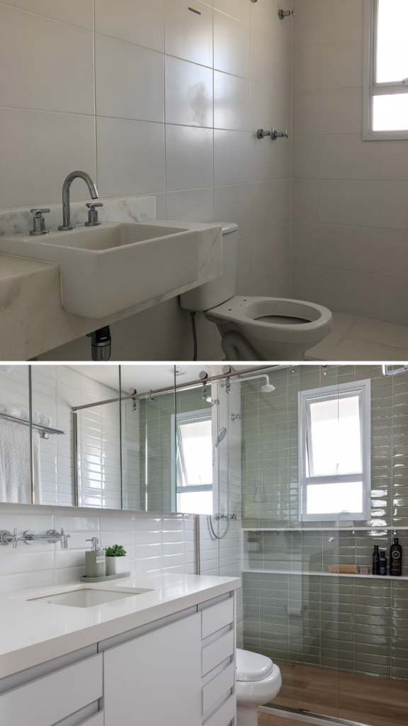 Antes e Depois: apartamento de 165 m² se transforma com novo layout, marcenaria e acabamentos customizados