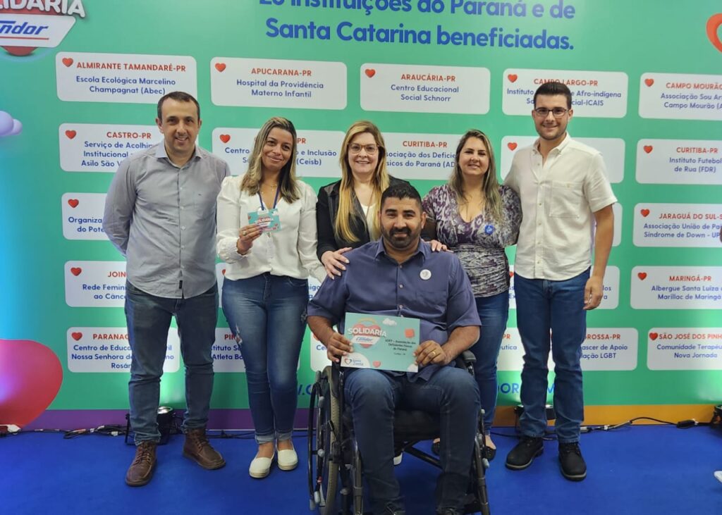 Seis instituições beneficentes de Curitiba receberam doação da Campanha Solidária Condor