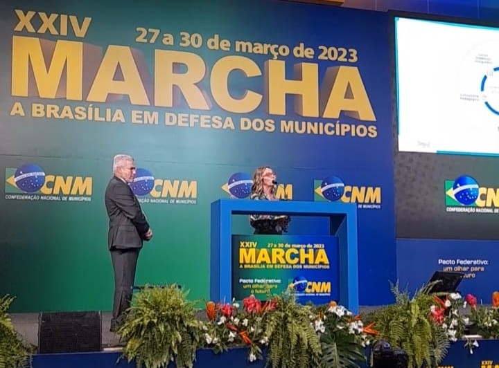 Educação foi tema da plenária principal da Marcha dos Prefeitos, nesta quarta-feira (29)