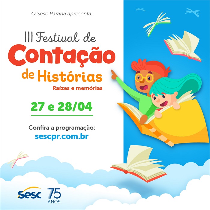 Sesc PR promove III Festival de Contação de Histórias em Curitiba

