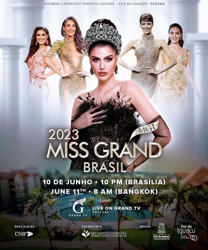 Misses invadem Foz do Iguaçu para final de concurso de beleza
