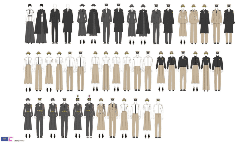 O Curso de Moda do Centro Europeu, tradicional escola de profissões de Curitiba, apresentou o projeto dos novos fardamentos da Polícia Militar do Paraná (PMPR) em reunião no Quartel do Comando Geral na última semana. O redesign é uma ação voluntária da instituição para reformulação e adequação dos Uniformes de Representação da PMPR. A apresentação foi feita pela Supervisora do Curso de Moda do Centro Europeu e Diretora de Criação do NovoLouvre, Mariah Salomão Viana, que contextualizou as propostas de fardamento baseadas no contemporâneo, respeitando a vanguarda e a história da corporação. 