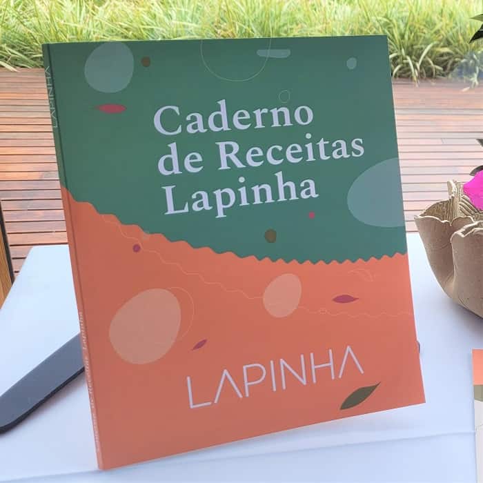 Lapinha lança caderno com receitas exclusivas do spa

