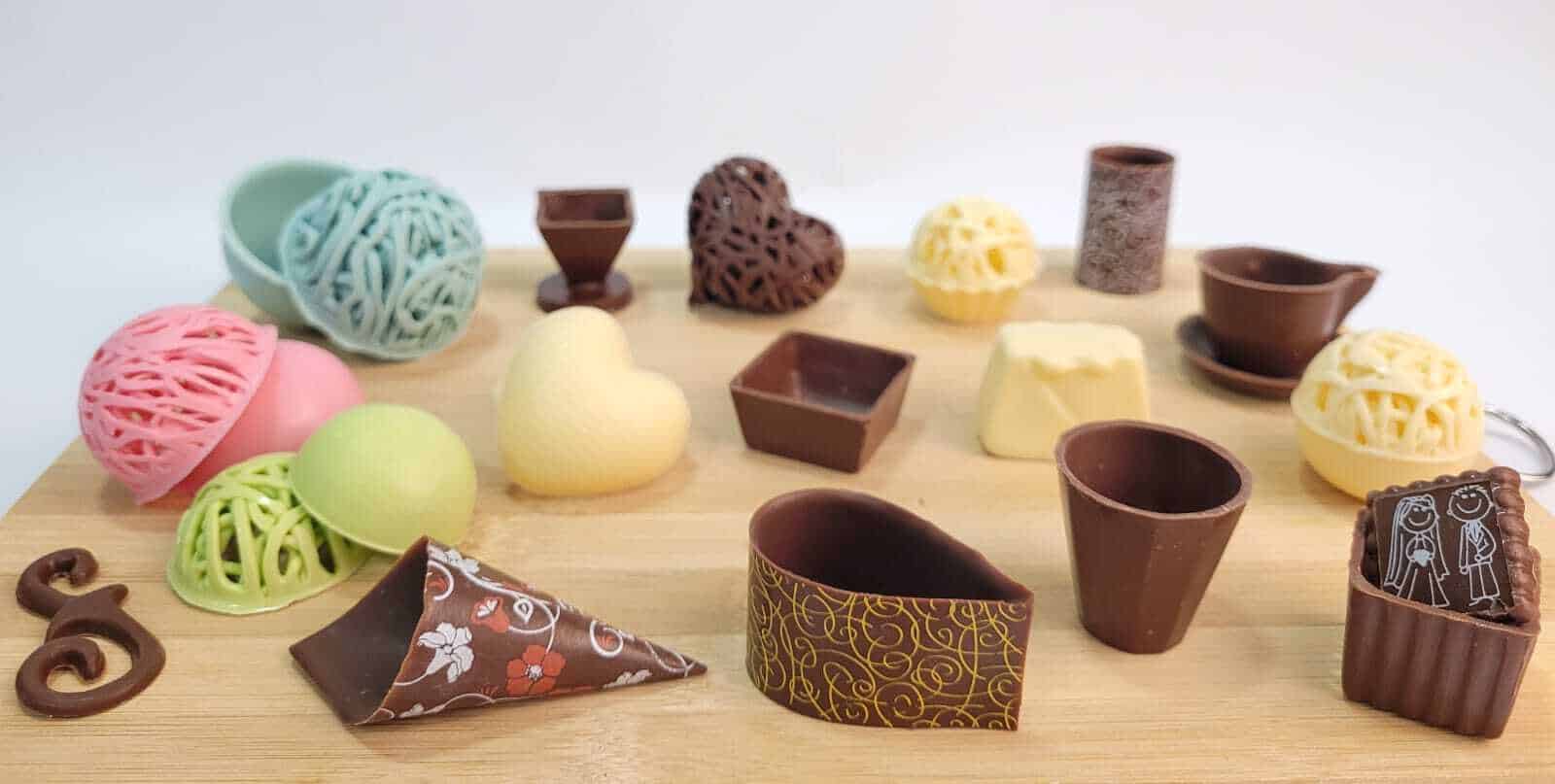 D’Fuhrmann lançará novidades no 1º Confeita Curitiba, tais como as bases e esferas de chocolates coloridos