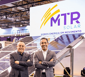 Mauricio Barros e Thiago Rios da MTR Solar.