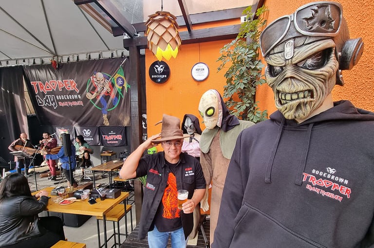 Feriadão na Bodebrown: Trooper Day celebra aniversário da cerveja criada com o Iron Maiden