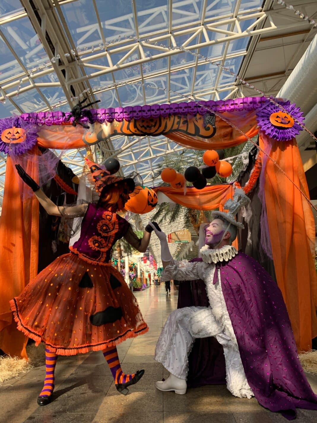 halloween shopping estação