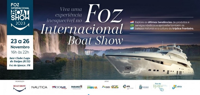 Foz do Iguaçu sedia versão inédita do maior evento do setor náutico brasileiro