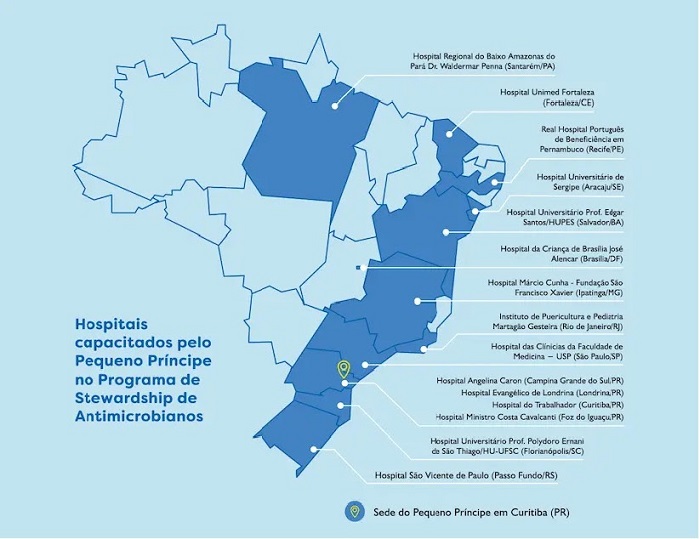 Programa de gerenciamento de antibióticos de hospital de Curitiba (PR) é implementado em 13 instituições brasileiras