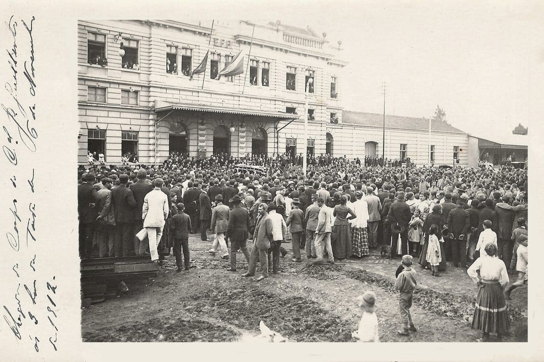 Estação Ferroviária - Arquivo Museu Ferroviário