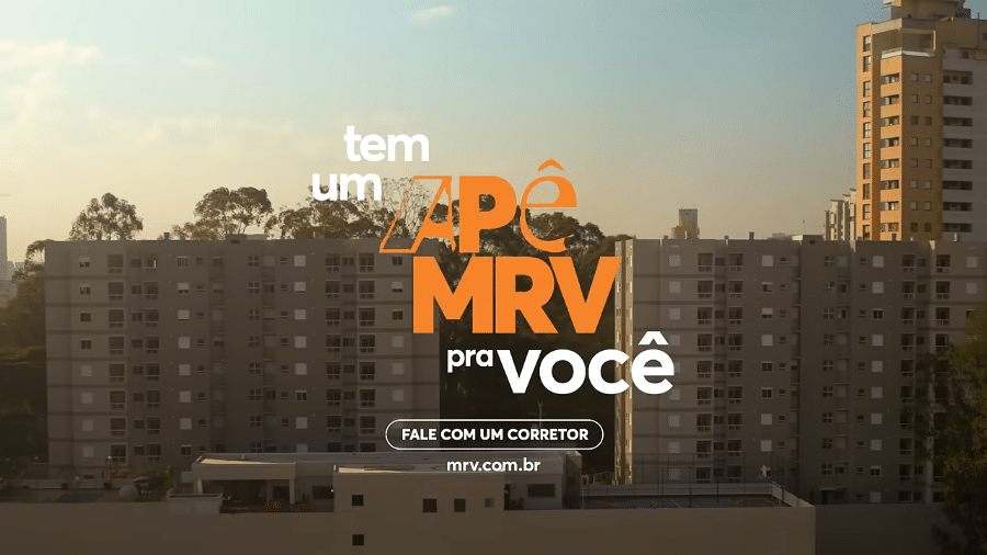 frame do vídeo da campanha Seja qual for o seu sonho, tem um apê MRV pra você