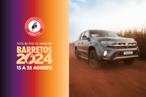 Nova Amarok é a escolhida para ser o carro oficial da Festa do Peão de Barretos