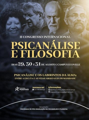 Curitiba sedia Congresso Internacional de Psicanálise