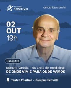 Universidade Positivo oferece palestra gratuita com Drauzio Varella