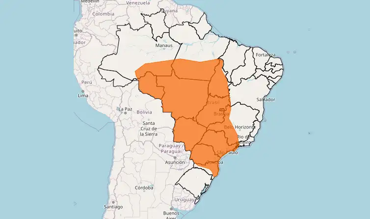 Inmet alerta para chuvas intensas no fim de semana