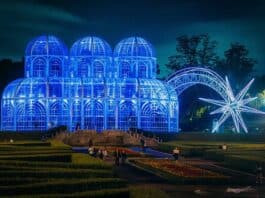 Ademicon Ilumina o Natal no Jardim Botânico de Curitiba